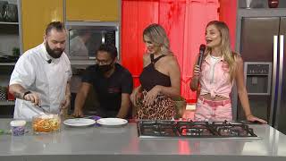 Receita de espaguete de Cenoura e Abobrinha vegano com Thaiz Schmitt e Felipe Nascimento 02 [upl. by Anaila]