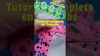 crochet puntillas tejido manualidades puntillasparaservilletas orillasparaservilletas [upl. by Zonnya]