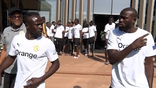 Les lions du Sénégal à cœur ouvert avant la Can 2024 en Côte dIvoire [upl. by Yehsa]