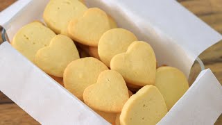 3Ingredient Butter Cookies [upl. by Selma]