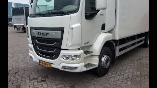 DAF LF 260 Bakwagen Wit 92 BXR 5 [upl. by Ailad]