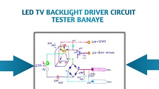 Led Tv Backlight Driver Circuit Tester Banaye  Multani Electronic  youtube [upl. by Godfrey427]