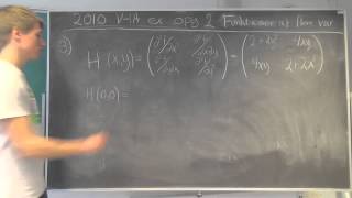 Matematik A  Emner begreber og beviser  Anvendelse af Hessematricen [upl. by Ariet51]