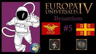 EU4 Byzantium to Roman Empire P5 The End of Serbia ReUpload [upl. by Luapnhoj]