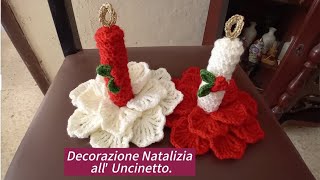 Decorazione Natalizia allUncinetto [upl. by Norym]