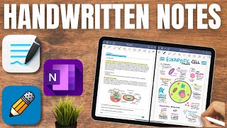 GoodNotes vs Notability vs OneNote  Best Hand Written Note Taking App  2024 [upl. by Anairol]