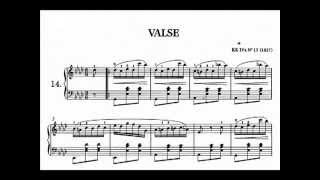 Frederic CHOPIN Waltz in A flat major KK IVa n° 13 [upl. by Fidelio]