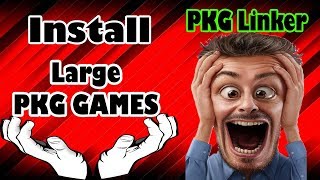 PKG Linker HOW To Install Large PKG GAMES With PS3 HAN [upl. by Tu]