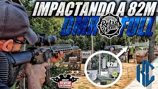 PRUEBAS A 82M 🎯  DMR FULL RETROARMS KRIS CUSTOM  Airsoft Review en Español [upl. by Enilhtak]