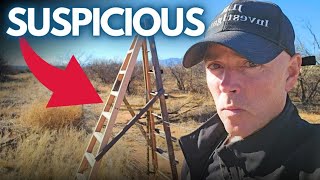 Suspicious Migrant Ladder Miracle Valley Arizona Border CRISIS [upl. by Chucho]