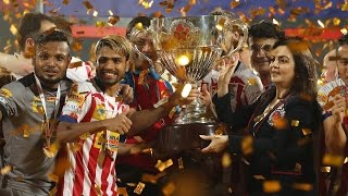 Atletico de Kolkata break Kerala Blasters FC heart win ISL 2016 crown [upl. by Enitsirhk]