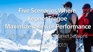 Five Scenarios Where Kepner Tregoe Maximizes Service Performance [upl. by Pantheas]