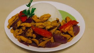 How To Make Pollo Saltado Peruvian Recipe [upl. by Michale607]