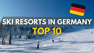 Top 10 Skiing Destinations in Germany  202223 [upl. by Sible]