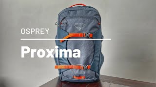 Osprey Proxima 30L Backpack Review  Large Student Laptop amp Tech Backpack [upl. by Adlei]