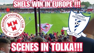 TOP ATMOSPHERE IN TOLKA   Shelbourne 21 St Joseph’s  Matchday Vlog [upl. by Irahs135]