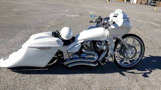 2008 Suzuki Boulevard M109r custom bagger [upl. by Fafa]