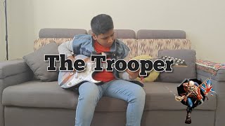 The Trooper  Intro  Outro  Interlude  Solo   Iron Maiden  Kaarthik BG  guitar cover [upl. by Dotty]