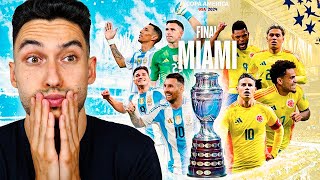 Mi PREDICCION de la FINAL de la COPA AMERICA 2024 ARGENTINA vs COLOMBIA [upl. by Felicity]