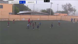 1T CT CIMARRONES vs GENIOS 2018 3a Jornada Copa 2024  LMT [upl. by Aloise10]