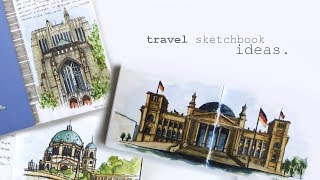 Art Journal Ideas  How to Fill Your Sketchbook [upl. by Willock]