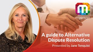 A Guide To Alternative Dispute Resolution  Family Law [upl. by Chasse]