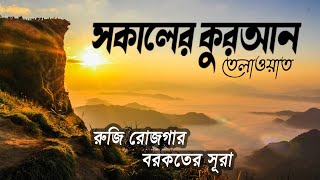 সকালে শোনার জন্য খুব সুন্দর তেলাওয়াত । BEAUTIFUL QURAN MORNING RECITATION For Relaxation of SOUL [upl. by Xirtaeb270]