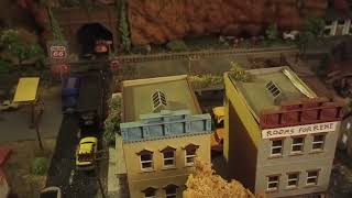 Tuesday Misfits run Santa Fe RR modeltrainlayout hoscale modelrailroading [upl. by Dacey455]