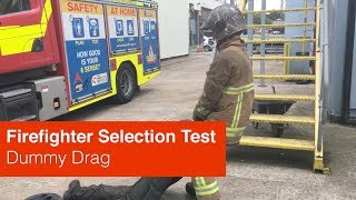 Firefighter Selection Test Dummy Drag [upl. by Kaltman]