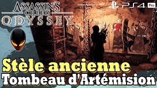 ASSASSINS CREED ODYSSEY Stèle Ancienne  Tombeau dArtémision  Localisation [upl. by Acilef]