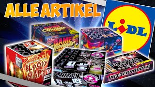 DAS GESAMMTE LIDL FEUERWERK SORTIMENT 202324  Produktvideos [upl. by Ikoek]