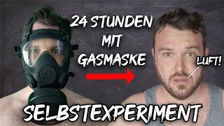 24 Stunden in einer Atemschutzmaske  Gasmaske [upl. by Adnil]