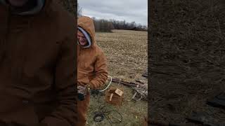 Clay pigeon shooting iowa thanksgiving [upl. by Ovid393]