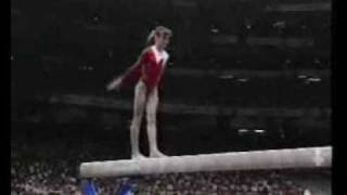 Oksana Liapina  1996 Olympics Team Optionals  Balance Beam [upl. by Peirce]