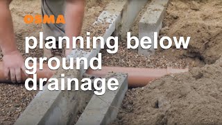 Planning your foul water and below ground drainage system  OsmaDrain [upl. by Ayiram]