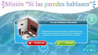 Misión quotSi las paredes hablasenquot  The Sims FreePlay [upl. by Yerocal]