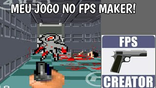 Meu jogo no FPS Maker [upl. by Ecnarwal11]