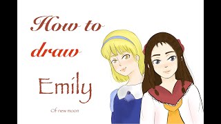 كيف ترسم ايميلي  How to Draw Emily [upl. by Dnilazor750]