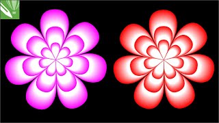 how to make flower design in corel draw x7 I Transformations Tool I Hindi Tutorial [upl. by Had926]