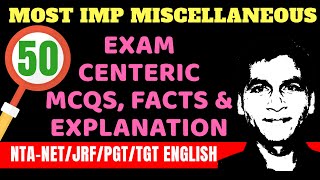 MCQs on English LiteratureTGTPGTNET [upl. by Josepha]