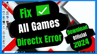 How to Download amp Install All DirectX Official 2024 [upl. by Roddie]