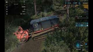 FS22 Platinum  PRINOTH RAPTOR 300 Forestry Machines Work 3  Azura [upl. by Punke]