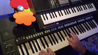 quotBoogie Nightsquot Heatwave 🧡 Disco Funk style  Yamaha PSRS775  PSS570 keyboard cover [upl. by Zellner]