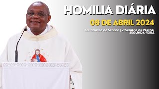 HOMILIA DIÁRIA  Anunciação do Senhor  Solenidade  Segundafeira [upl. by Gordon610]