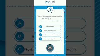 Learn ISO 27001 ISMS Lead Implementer online  Koenig Solutions [upl. by Herries]