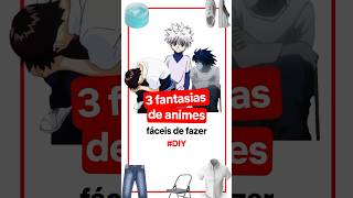 Fantasias de animes fáceis e baratas 🎃 DIY halloween fantasia [upl. by Eybbob]