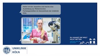 Ausbildung als Medizinischer Fachangestellter MFA I Uniklinik Köln [upl. by Notsej]