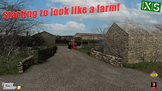 Coming along nicely Thornton Farm  Weve built a farm Farming Simulator 19 on Console [upl. by Thistle]