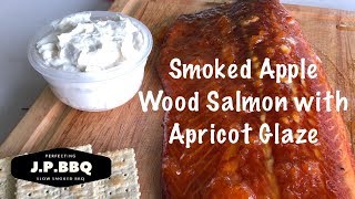 Apple Wood Smoked Salmon infused with Apricot Sauce [upl. by Ytirahs]