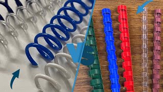 Coil Binding vs Comb Binding Which is Best for Your Project [upl. by Euginom]